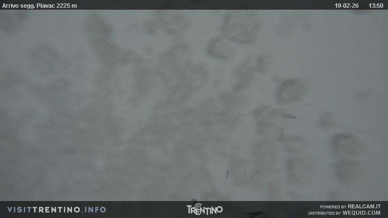 Archiv Foto Webcam Seggiovia Piavac 2225m ü.NN.