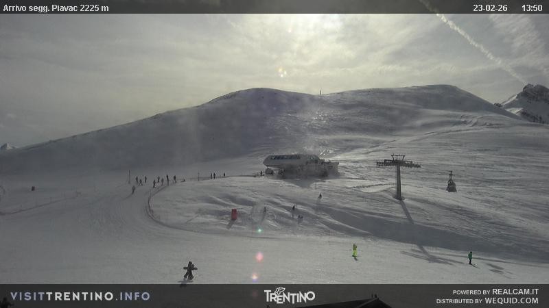 Archiv Foto Webcam Seggiovia Piavac 2225m ü.NN.