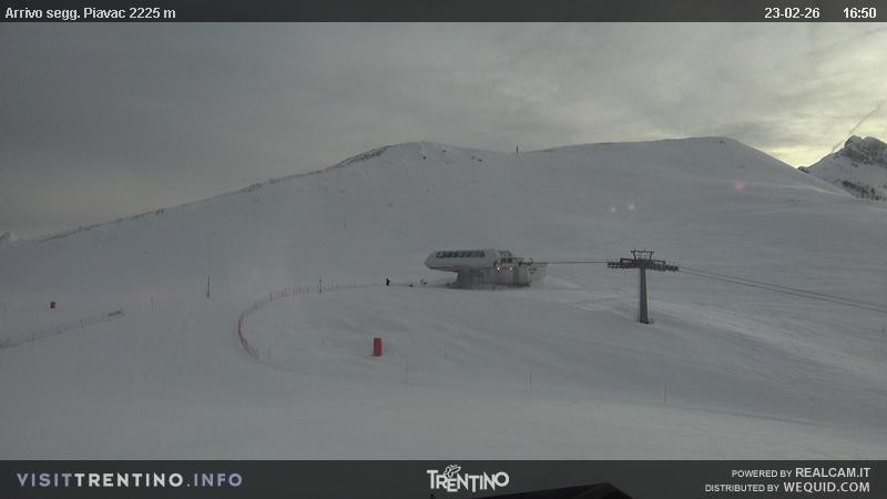 Archiv Foto Webcam Seggiovia Piavac 2225m ü.NN.