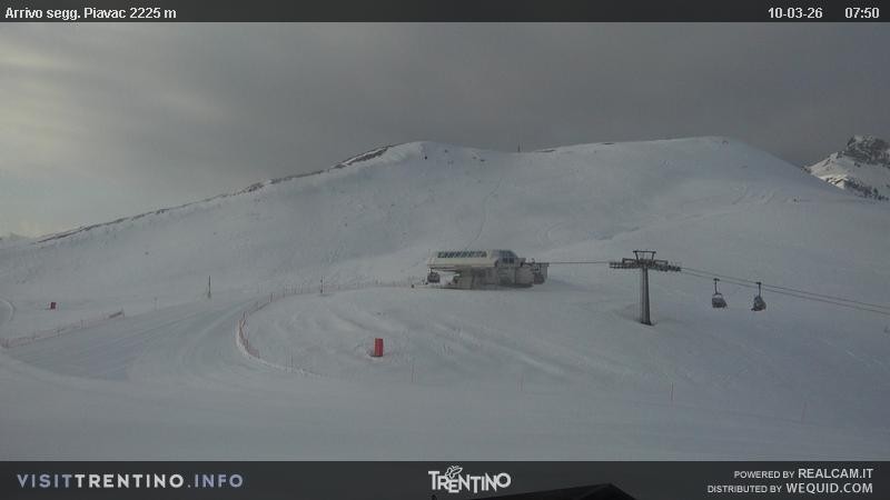 Archiv Foto Webcam Seggiovia Piavac 2225m ü.NN.