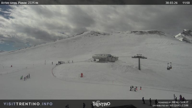 Archiv Foto Webcam Seggiovia Piavac 2225m ü.NN.