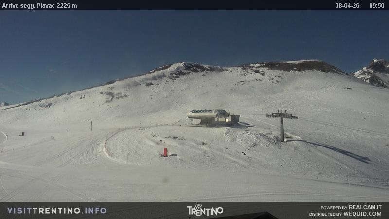 Archiv Foto Webcam Seggiovia Piavac 2225m ü.NN.