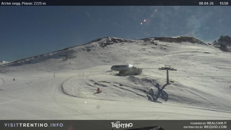 Archiv Foto Webcam Seggiovia Piavac 2225m ü.NN.