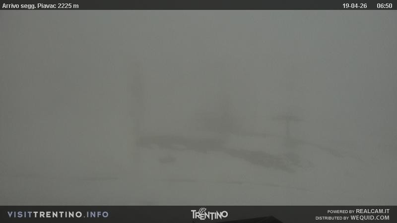 Archiv Foto Webcam Seggiovia Piavac 2225m ü.NN.