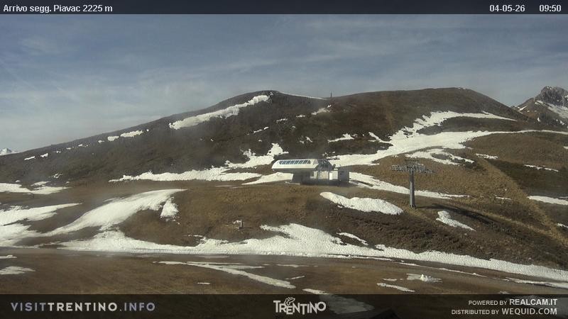 Archived image Webcam Seggiovia Piavac 2225m a.s.l.