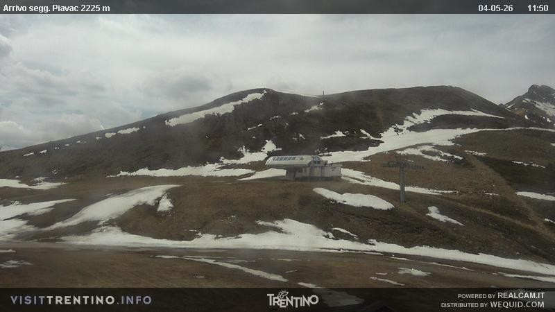 Archived image Webcam Seggiovia Piavac 2225m a.s.l.