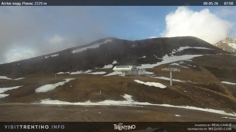 Archiv Foto Webcam Seggiovia Piavac 2225m ü.NN.