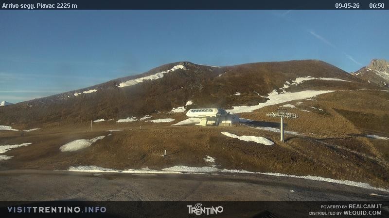 Archiv Foto Webcam Seggiovia Piavac 2225m ü.NN.