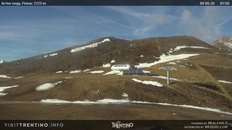 Archiv Foto Webcam Seggiovia Piavac 2225m ü.NN.