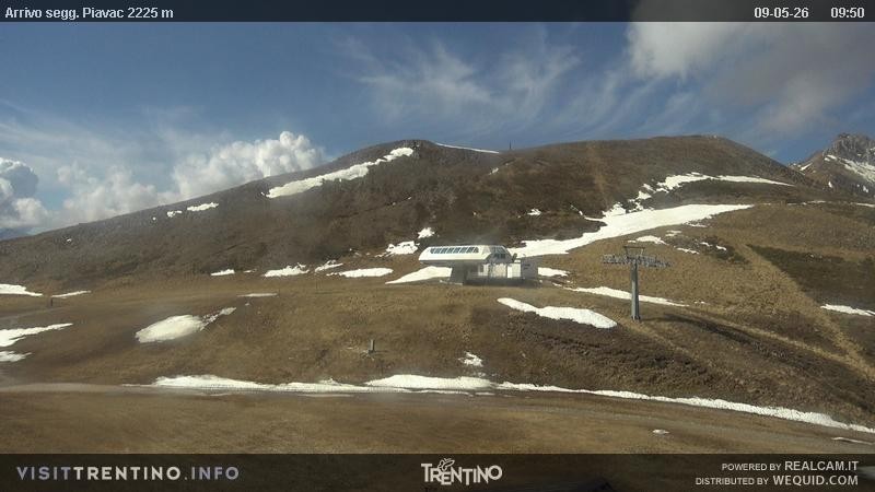 Archiv Foto Webcam Seggiovia Piavac 2225m ü.NN.