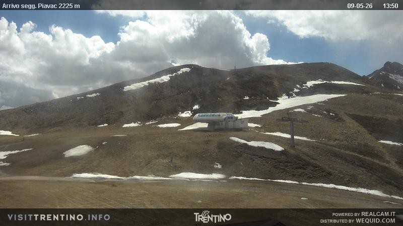 Archiv Foto Webcam Seggiovia Piavac 2225m ü.NN.
