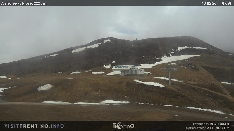 Archiv Foto Webcam Seggiovia Piavac 2225m ü.NN.