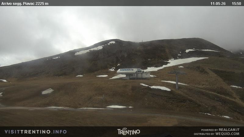 Archiv Foto Webcam Seggiovia Piavac 2225m ü.NN.