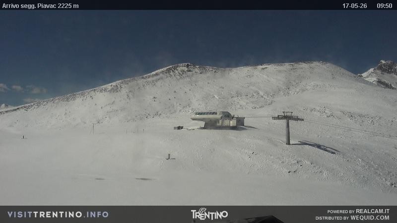 Archived image Webcam Seggiovia Piavac 2225m a.s.l.