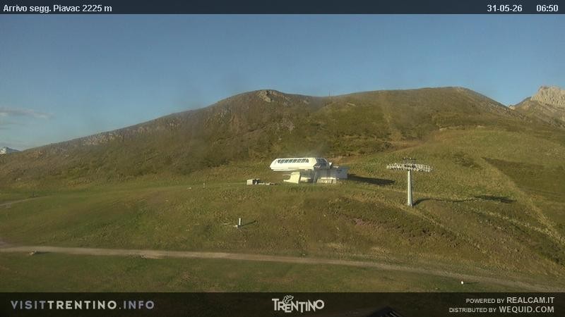 Archiv Foto Webcam Seggiovia Piavac 2225m ü.NN.