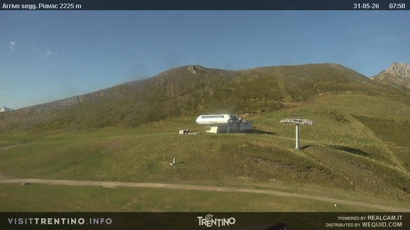 Archiv Foto Webcam Seggiovia Piavac 2225m ü.NN.