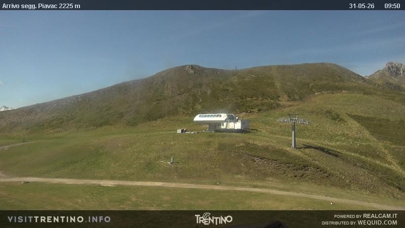 Archiv Foto Webcam Seggiovia Piavac 2225m ü.NN.