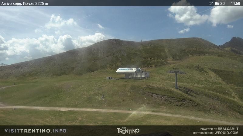 Archiv Foto Webcam Seggiovia Piavac 2225m ü.NN.