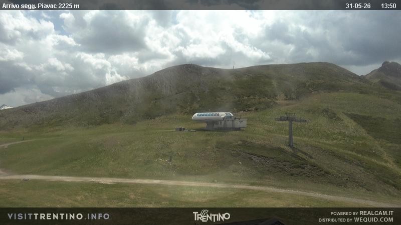 Archiv Foto Webcam Seggiovia Piavac 2225m ü.NN.