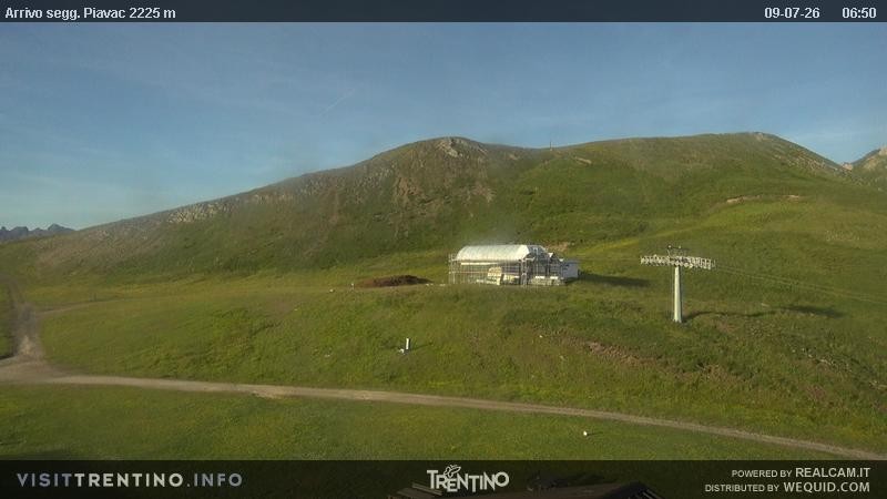 Archiv Foto Webcam Seggiovia Piavac 2225m ü.NN.