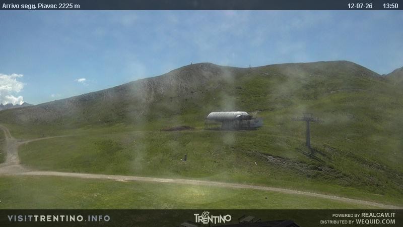 Archiv Foto Webcam Seggiovia Piavac 2225m ü.NN.