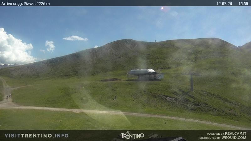 Archiv Foto Webcam Seggiovia Piavac 2225m ü.NN.