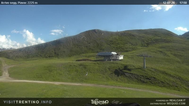 Archived image Webcam Seggiovia Piavac 2225m a.s.l.