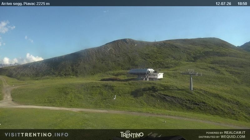 Archived image Webcam Seggiovia Piavac 2225m a.s.l.
