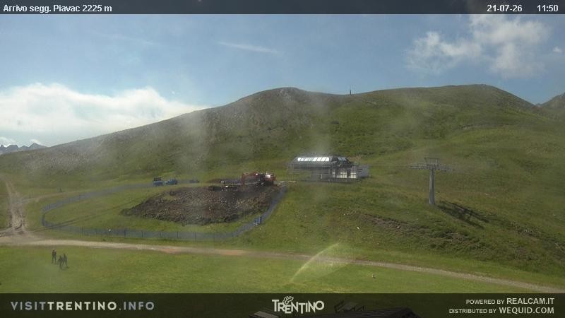 Archiv Foto Webcam Seggiovia Piavac 2225m ü.NN.