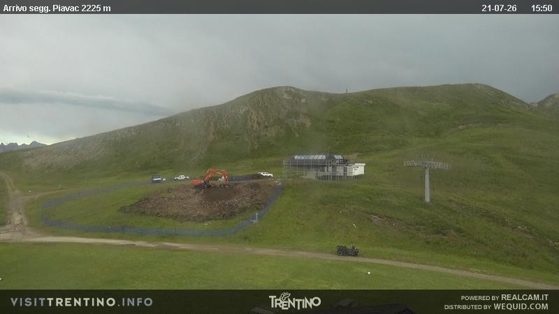 Archiv Foto Webcam Seggiovia Piavac 2225m ü.NN.