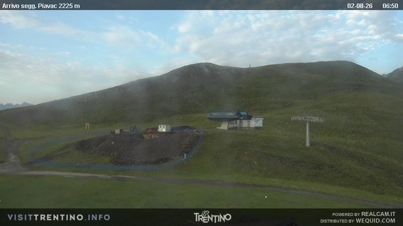 Archiv Foto Webcam Seggiovia Piavac 2225m ü.NN.