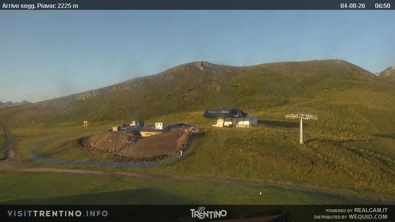 Archiv Foto Webcam Seggiovia Piavac 2225m ü.NN.