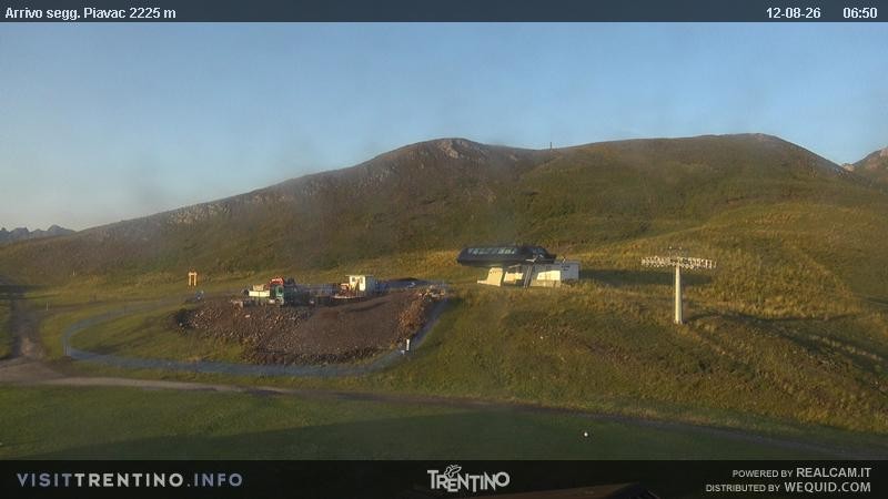 Archiv Foto Webcam Seggiovia Piavac 2225m ü.NN.