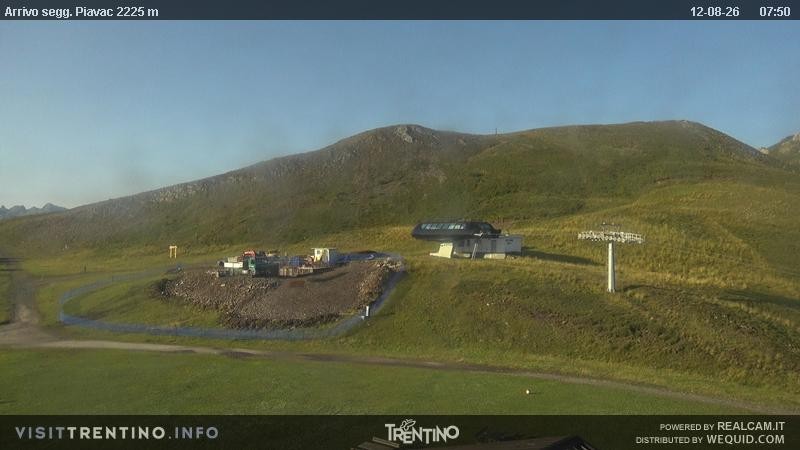 Archiv Foto Webcam Seggiovia Piavac 2225m ü.NN.
