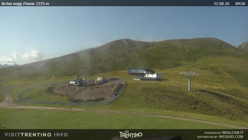 Archiv Foto Webcam Seggiovia Piavac 2225m ü.NN.