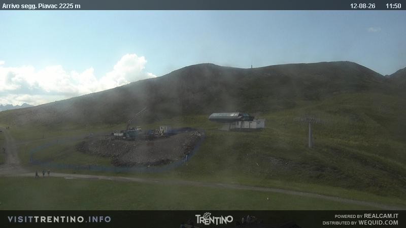 Archiv Foto Webcam Seggiovia Piavac 2225m ü.NN.
