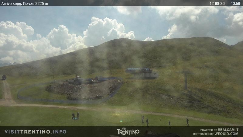 Archiv Foto Webcam Seggiovia Piavac 2225m ü.NN.