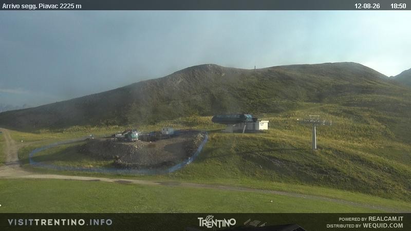 Archiv Foto Webcam Seggiovia Piavac 2225m ü.NN.