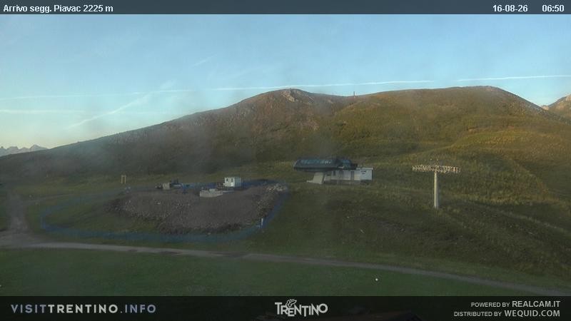 Archived image Webcam Seggiovia Piavac 2225m a.s.l.