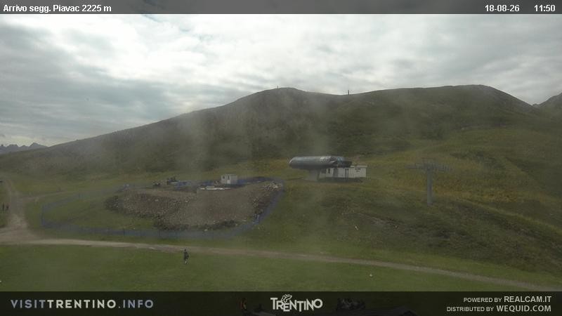 Archived image Webcam Seggiovia Piavac 2225m a.s.l.