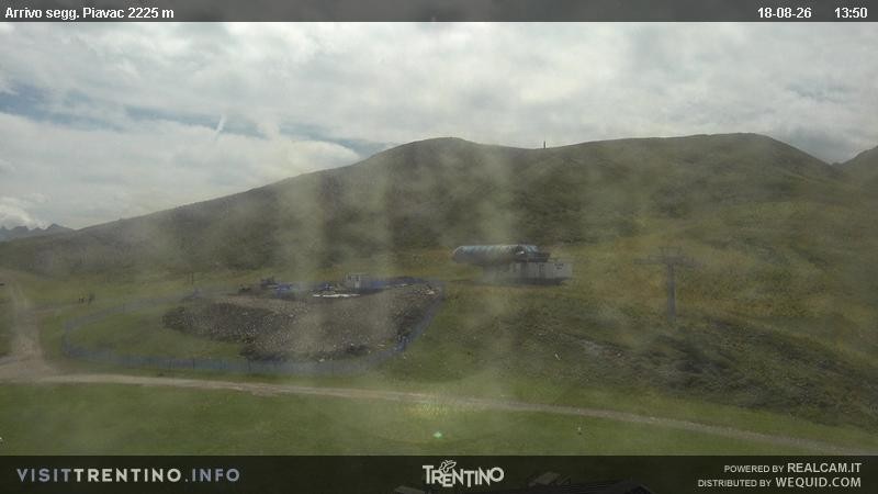 Archived image Webcam Seggiovia Piavac 2225m a.s.l.