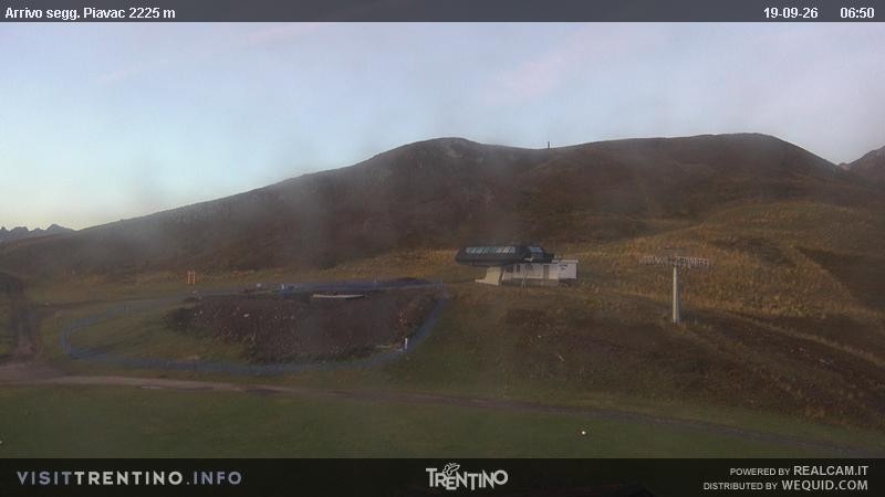 Archived image Webcam Seggiovia Piavac 2225m a.s.l.