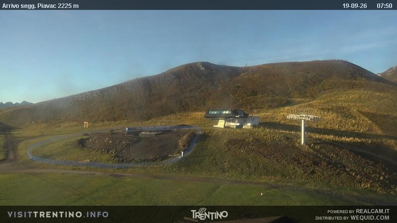 Archived image Webcam Seggiovia Piavac 2225m a.s.l.
