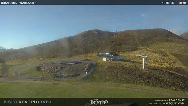 Archived image Webcam Seggiovia Piavac 2225m a.s.l.