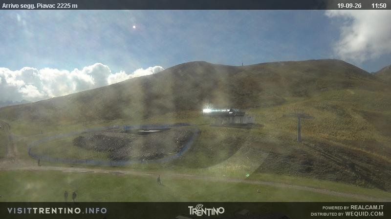 Archived image Webcam Seggiovia Piavac 2225m a.s.l.