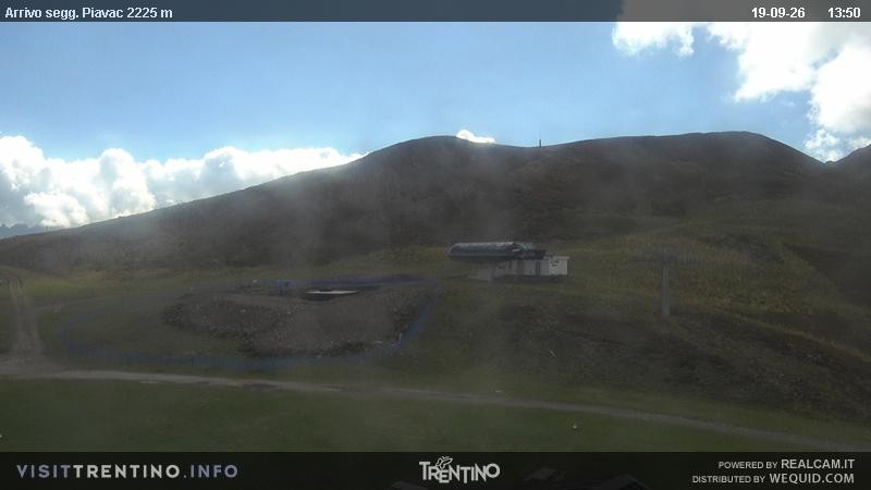 Archived image Webcam Seggiovia Piavac 2225m a.s.l.