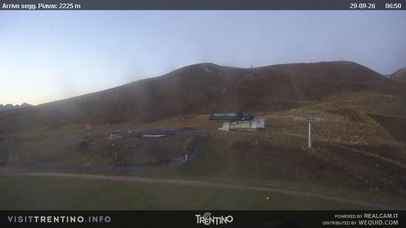 Archiv Foto Webcam Seggiovia Piavac 2225m ü.NN.