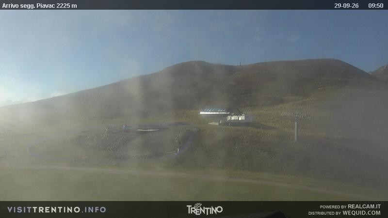 Archiv Foto Webcam Seggiovia Piavac 2225m ü.NN.