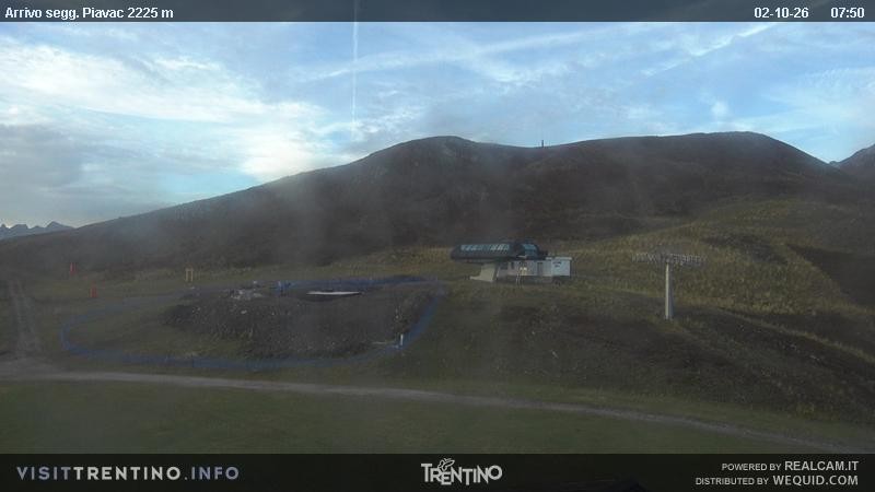 Archiv Foto Webcam Seggiovia Piavac 2225m ü.NN.