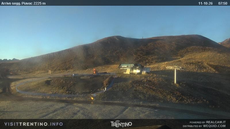 Archived image Webcam Seggiovia Piavac 2225m a.s.l.